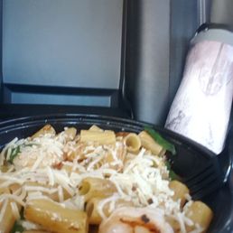 Rigatoni Fresca Shrimp with Parmesan