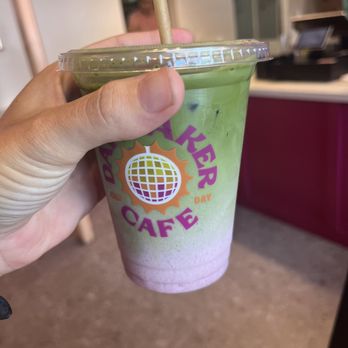 Day Maker Half Day Cafe - Strawberry & Cream Matcha - Breakfast & Brunch Near Me - Austin, Texas Day Maker Half Day Cafe - Strawberry & Cream Matcha - Breakfast & Brunch Near Me - Austin, Texas