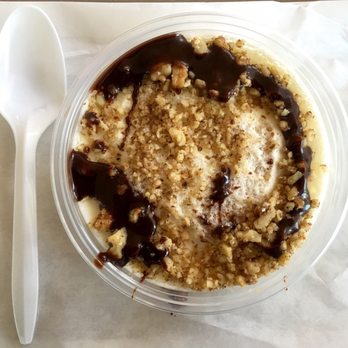 Falafel Stop - Bavaria Cream with nuts and chocolate - Falafel Near Me - Sunnyvale, California