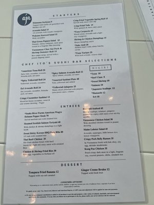 Menu photo 6 Aja 30A Inlet Beach, FL Menu photo 6 Aja 30A Inlet Beach, FL
