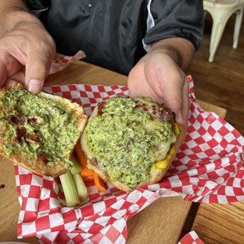 The Cardinal - Game burger with avocado - Burgers Near Me - Boone, North Carolina