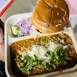 RJ Indian Street Food - Cheese Pav Bhaji