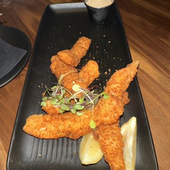 Julep Cast Iron Kitchen + Drink - Coconut calamari - New American Near Me - Brea, California Julep Cast Iron Kitchen + Drink - Coconut calamari - New American Near Me - Brea, California