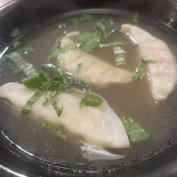 Pei Wei Asian Kitchen - Thai chicken dumpling soup was good wish I had some crispy wonton strips for the broth but all and all was good. - Chinese Near Me - San Antonio, Texas