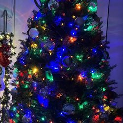 Mocho Creek Trees - After decorating