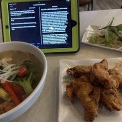 Pho Lam’s Vietnamese Cuisine - Vegan Pho and 5 Wings