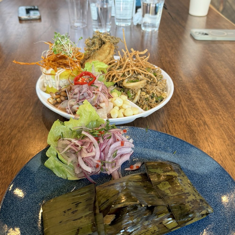 Tayta Peruvian Restaurant - Triologia de Ceviche and tamale - Seafood Near Me - Fairview, Texas Tayta Peruvian Restaurant - Triologia de Ceviche and tamale - Seafood Near Me - Fairview, Texas