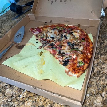 Parry's Pizzaria & Restaurant - This is the morning after. New York combo. Half of it leftover. Usually we just sniff out our pizza. - Pizza Near Me - American Canyon, California Parry's Pizzaria & Restaurant - This is the morning after. New York combo. Half of it leftover. Usually we just sniff out our pizza. - Pizza Near Me - American Canyon, California