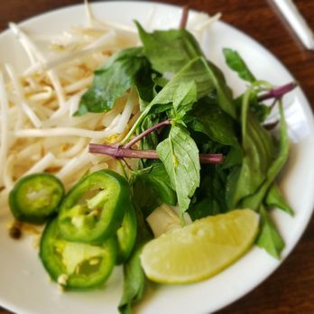 Pho L'Amour Cafe - The garnish plate. - Vietnamese Near Me - Brookfield, Wisconsin Pho L'Amour Cafe - The garnish plate. - Vietnamese Near Me - Brookfield, Wisconsin