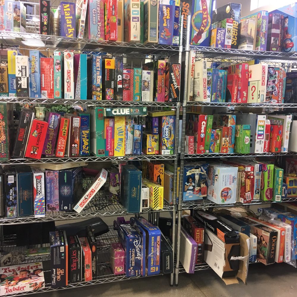 Children's games section. Children's games section.