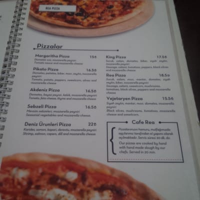 Menu photo 8 Cafe Rea Istanbul, 34 Menu photo 8 Cafe Rea Istanbul, 34