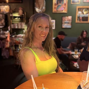 Sweatman's Garden - Me enjoying my tasty drink! - Fondue Near Me - Charleston, South Carolina
