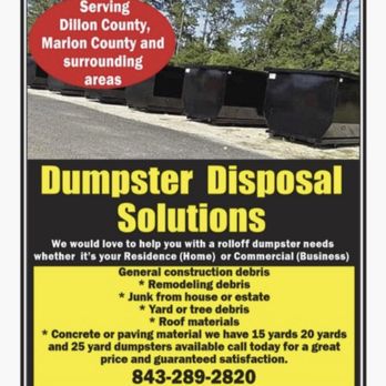 Dumpster Disposal Solutions - Dumpster Rental Near Me Dumpster Disposal Solutions - Dumpster Rental Near Me