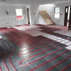 Radiant Heat Flooring Installation.