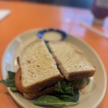Snooze, an A.M. Eatery - BLT w/Spinach and Honey Mustard Sauce - Breakfast & Brunch Near Me - Lubbock, Texas Snooze, an A.M. Eatery - BLT w/Spinach and Honey Mustard Sauce - Breakfast & Brunch Near Me - Lubbock, Texas