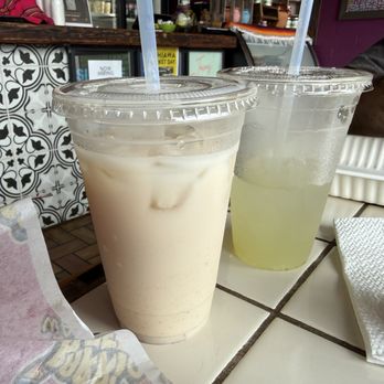 Barrio Cafe - Horchata and Cucumber Lemonade Aguas Frescas - Mexican Near Me - Wahiawa, Hawaii