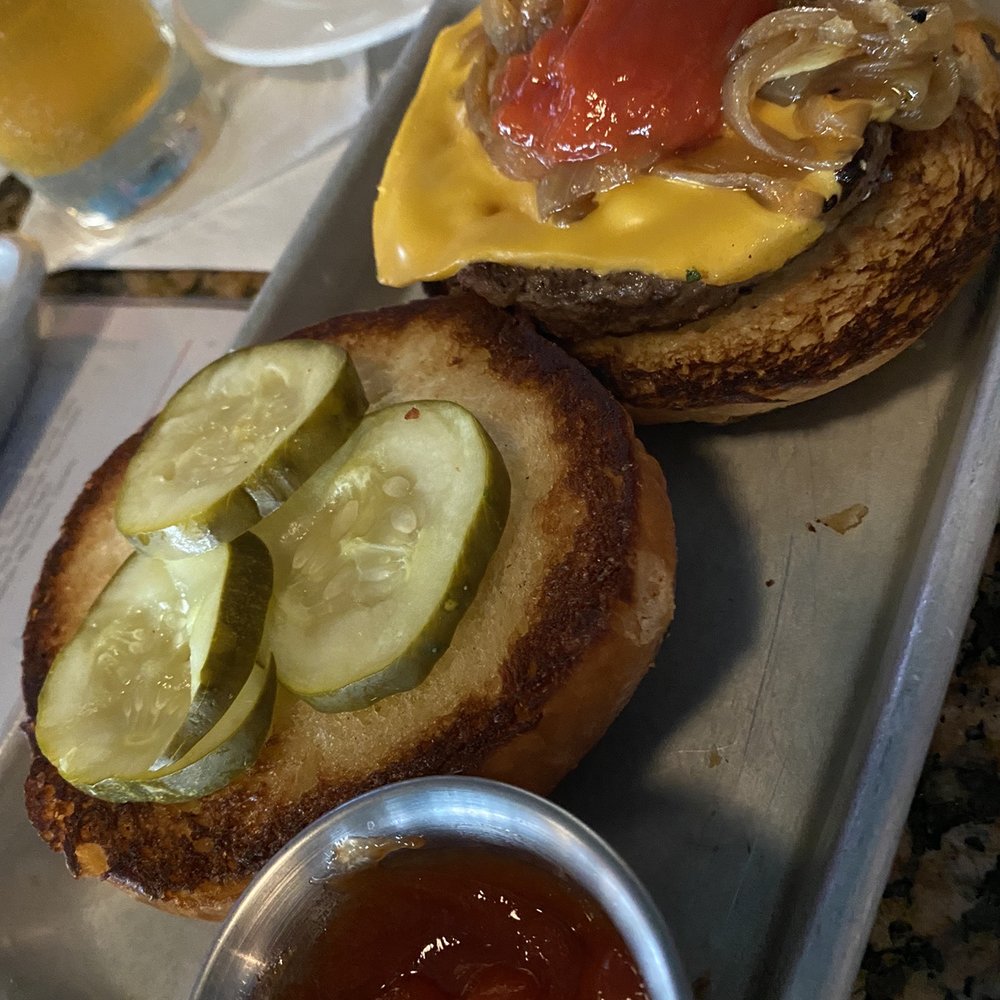 Deck 84 - The burger. Quite good. - New American Near Me - Delray Beach, Florida Deck 84 - The burger. Quite good. - New American Near Me - Delray Beach, Florida