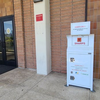 Carson Sheriff's Station - They have a Sharps bin in front - Police Departments Near Me - Carson, California