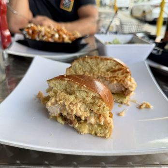 Three Notch'd Craft Kitchen and Brewery - Roanoke - Hot honey fried chicken sandwich - Breweries Near Me - Roanoke, Virginia