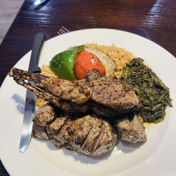 Kandahar Afghan Kitchen - Lamb chop and kebab combo - Afghan Near Me - Baltimore, Maryland