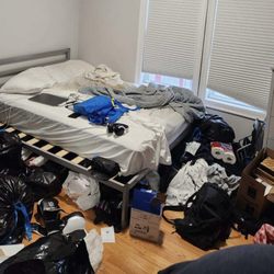 The Clutter Queen - Before we decluttered with the client