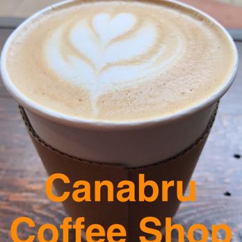 Canabru Coffee - Blueberry latte. - Coffee & Tea Near Me - Chino, California