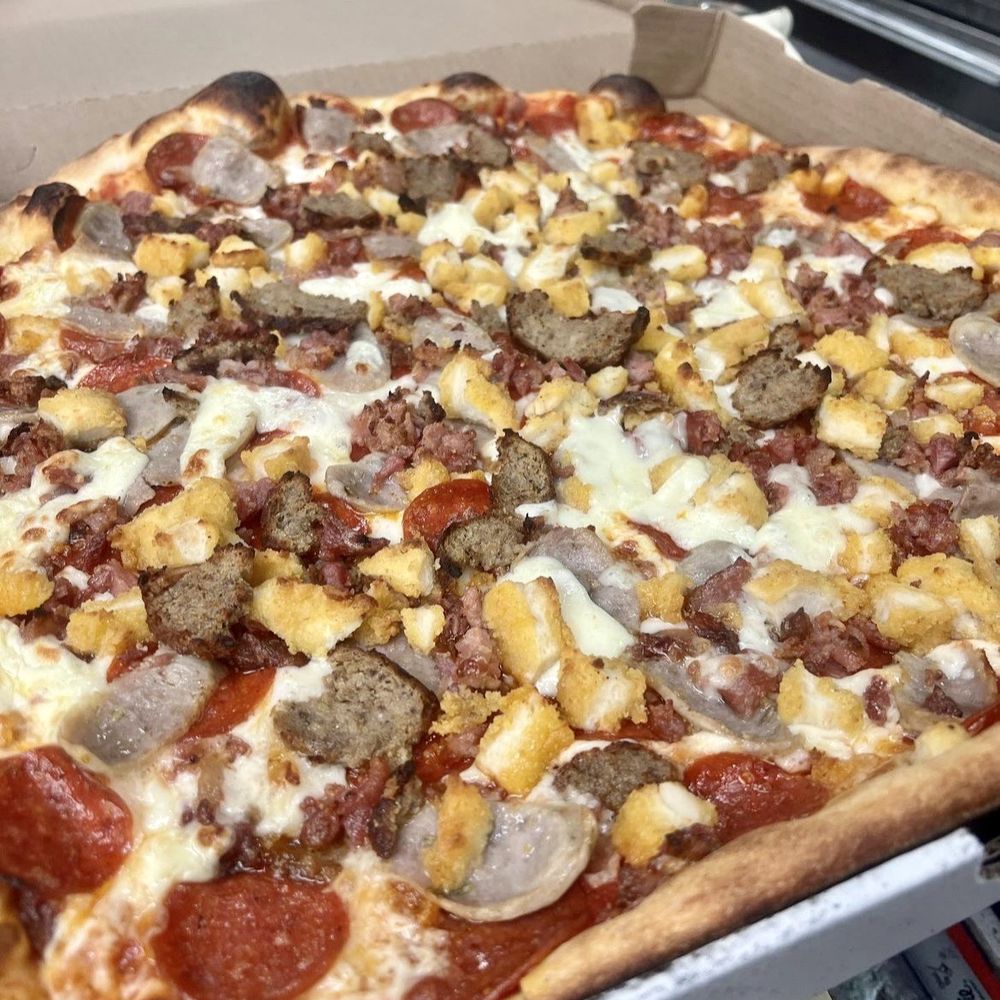 Pugsley's Pizza - Meat lovers pizza - Pizza Near Me - Bronx, New York Pugsley's Pizza - Meat lovers pizza - Pizza Near Me - Bronx, New York