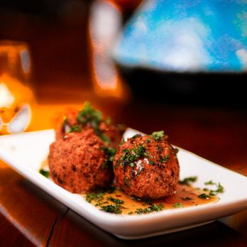 Saudade Tapas and Wine Bar - Shrimp Hushpuppies - Tapas Bars Near Me - Williamsburg, Virginia Saudade Tapas and Wine Bar - Shrimp Hushpuppies - Tapas Bars Near Me - Williamsburg, Virginia
