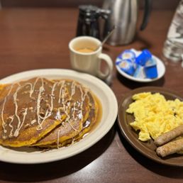 Pumpkin Pancakes Combo Pumpkin Pancakes Combo