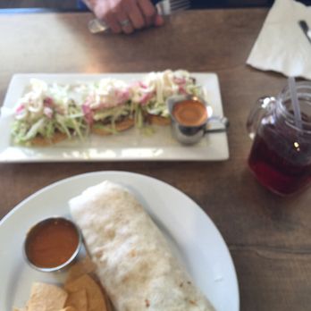 Cafe De Olla - Beef Sope & Carne Asada Burrito. - American Near Me - Burbank, California