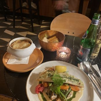 Le Musset - Sea bass with vegetables. What a flavor surprise- candied ginger - French Near Me - Paris, 75 Le Musset - Sea bass with vegetables. What a flavor surprise- candied ginger - French Near Me - Paris, 75