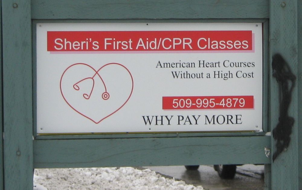 SHERI’S FIRST AID CPR CLASSES 12308 E Broadway Ave, Spokane Valley