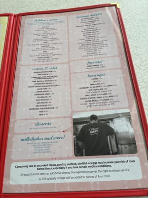 Menu photo 2 Village Diner Milford, PA Menu photo 2 Village Diner Milford, PA