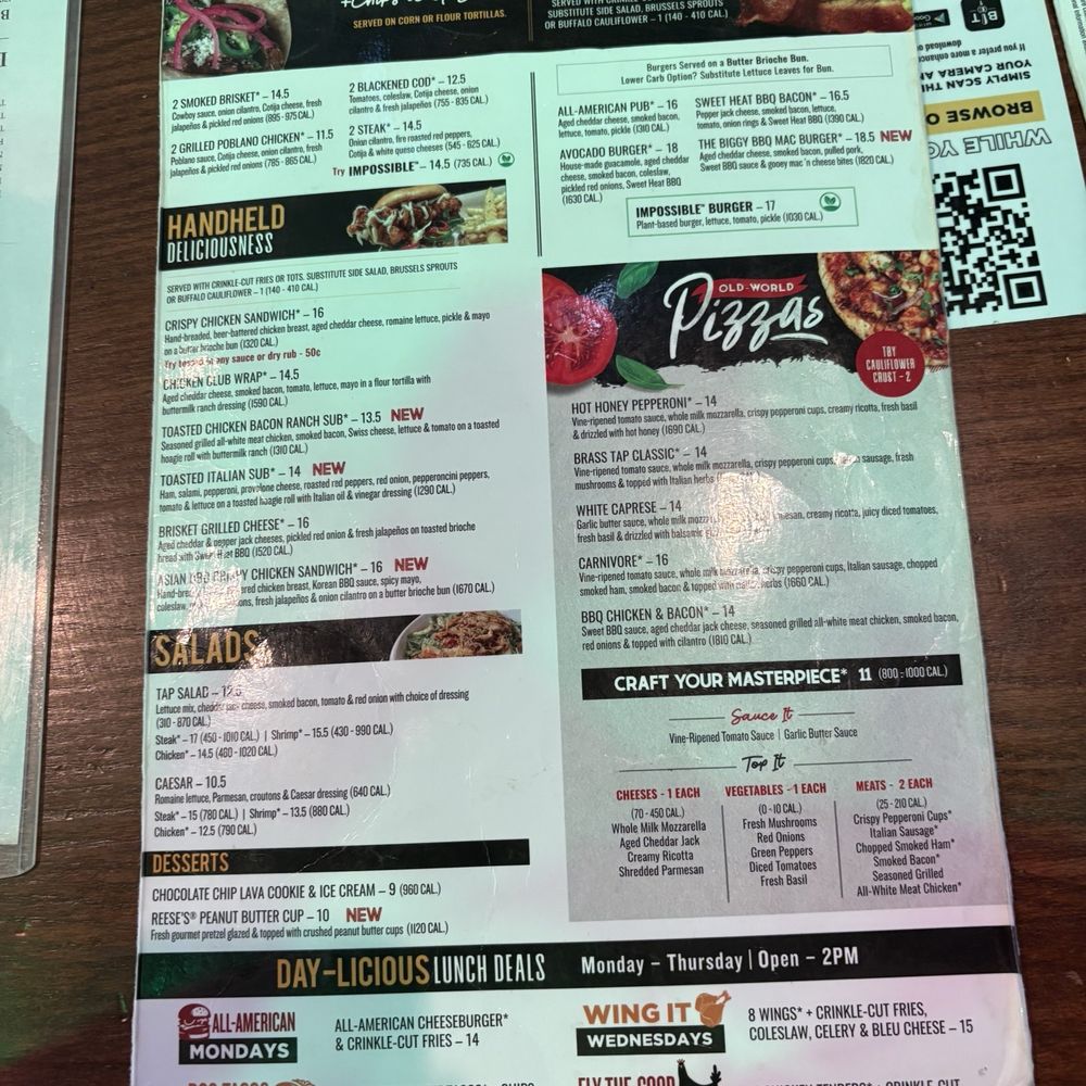 The Brass Tap - Menu - Gastropubs Near Me - Rockwall, Texas The Brass Tap - Menu - Gastropubs Near Me - Rockwall, Texas