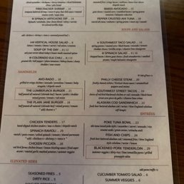 Summer 2023 menu Summer 2023 menu