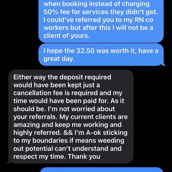 Sugar Glow Haus - Some of the messages between Amber and I - Skin Care Near Me - Covina, California Sugar Glow Haus - Some of the messages between Amber and I - Skin Care Near Me - Covina, California