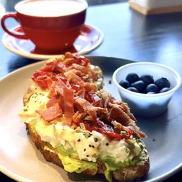 Avocado Egg Salad Toast
