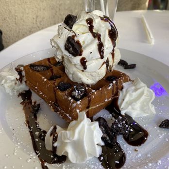 More Than Waffles - $12 Turtle Waffle Belgian Waffle - Half - Breakfast & Brunch Near Me - Encino, California More Than Waffles - $12 Turtle Waffle Belgian Waffle - Half - Breakfast & Brunch Near Me - Encino, California