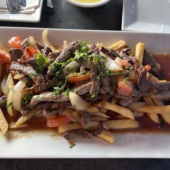 Fiesta on Main - Lomo Saltado - Peruvian Near Me - Stamford, Connecticut Fiesta on Main - Lomo Saltado - Peruvian Near Me - Stamford, Connecticut