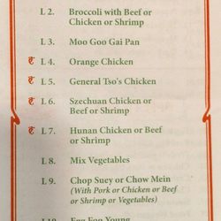 Green Island Chinese Restaurant - Lunch specials