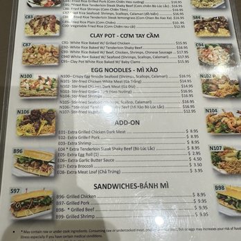 Pho Saigon 75 - Menu August 2024 - Vietnamese Near Me - Fairfax, Virginia