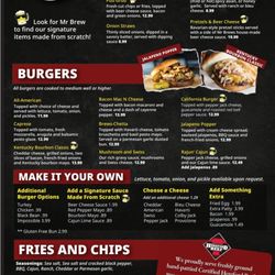 Florida Tap House - Menu