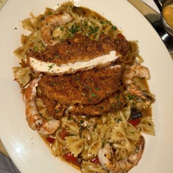 The Cheesecake Factory - Louisiana Chicken Pasta with Shrimp Added - Desserts Near Me - Washington, DC, District of Columbia The Cheesecake Factory - Louisiana Chicken Pasta with Shrimp Added - Desserts Near Me - Washington, DC, District of Columbia