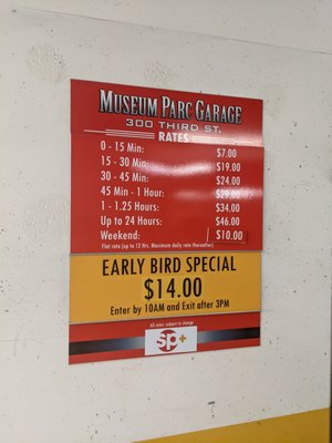 Museum Parc Garage - near Moscone Center by null