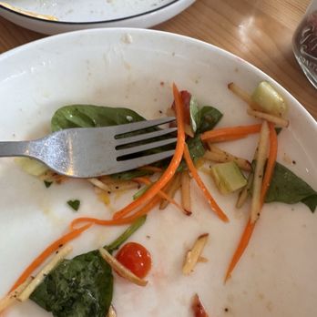 Mama Ev’s - The last bits of an incredible salad - Pizza Near Me - Whitefish, Montana Mama Ev’s - The last bits of an incredible salad - Pizza Near Me - Whitefish, Montana