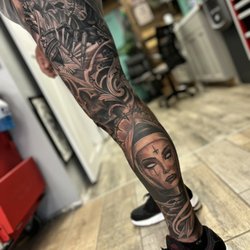 Clearwater Tattoo Company - Leg sleeve by John