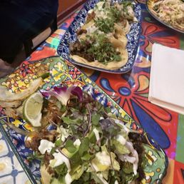 Single taco and 3 taco plate Single taco and 3 taco plate