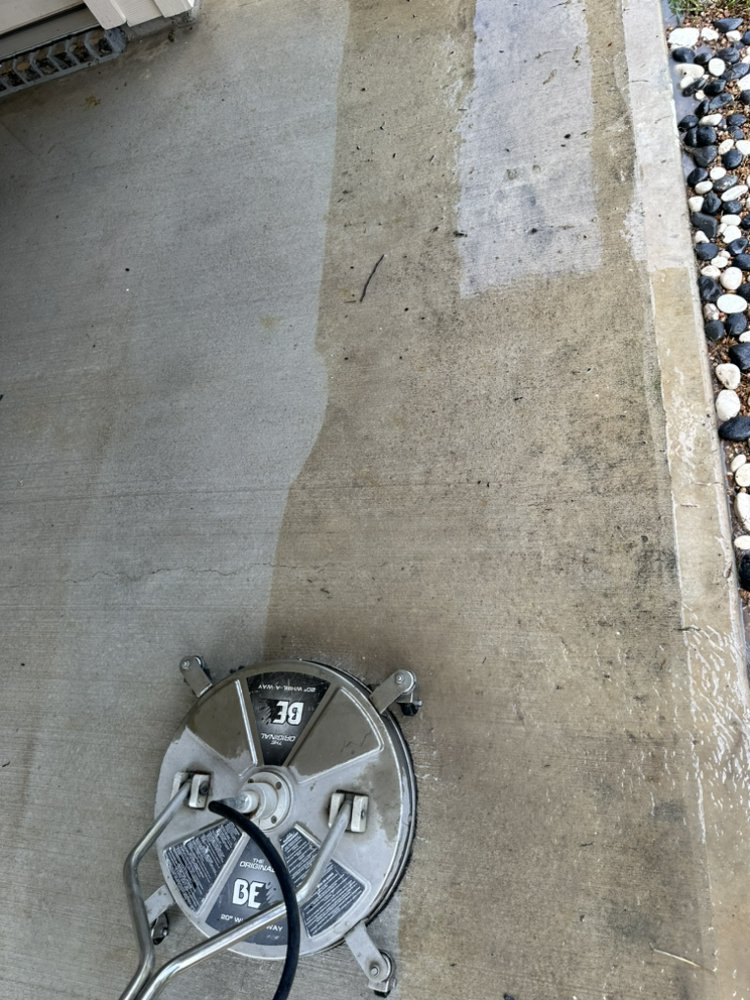 Slide of V & A Pressure Washing Pros