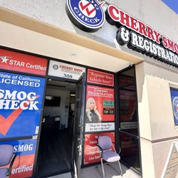 Cherry Smog & Registration - Front Door