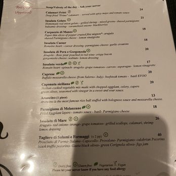 IL Punto Ristorante Hell's Kitchen - Menu - Italian Near Me - New York, New York
